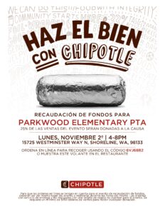 Volante de Chipotle en español