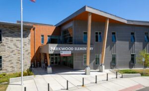 Parkwood Elementary School in Shoreline, Washington